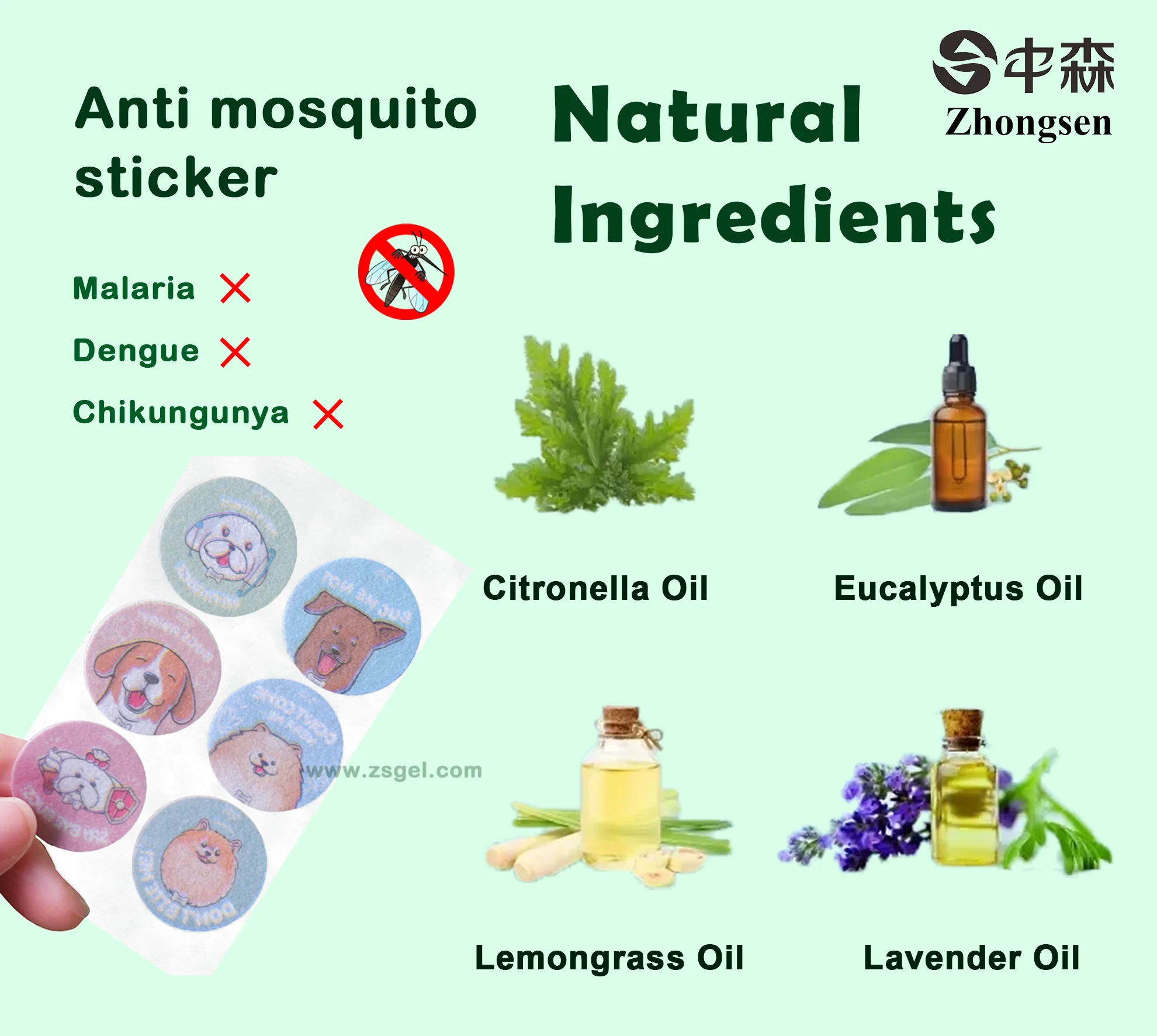 Anti Itch Patches Bug Sticker Repellent Patch For Travel Camping Outdoor