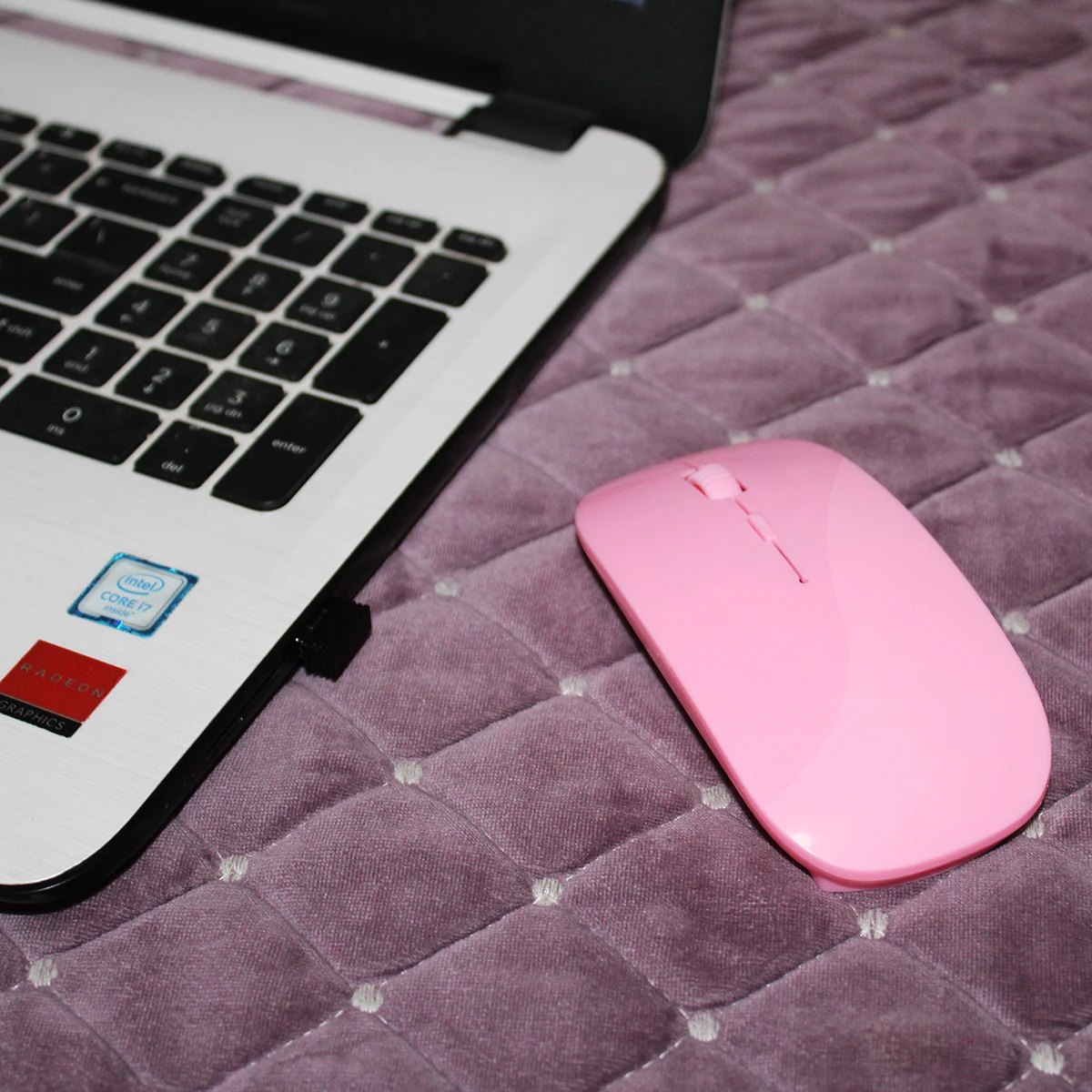 Wireless Computer Mouse USB Optical 2.4G Receiver Super Slim For PC Laptop