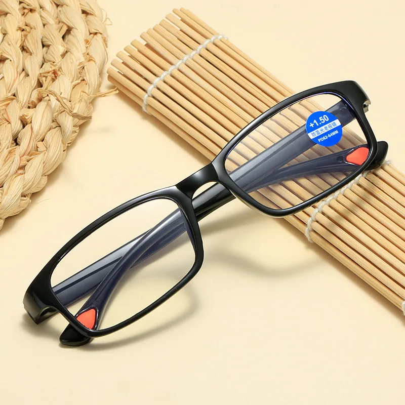wholesale newest TR90 super light anti blue light classic designer optics  men women reader glasses frame reading glasses 2022