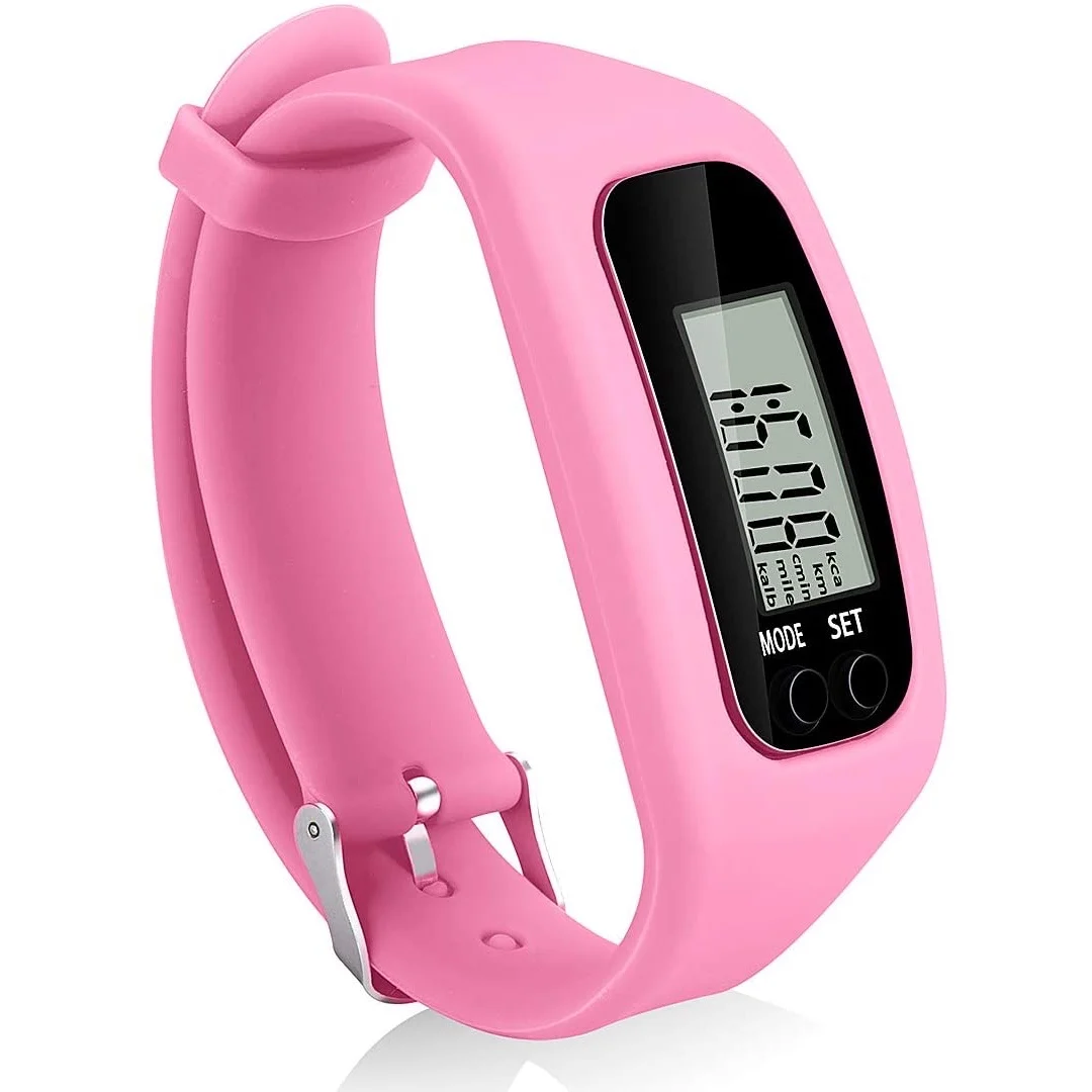 
 Фитнес-трекер 2D, шагомер с простым управлением ходьбой и подсчетом калорий  