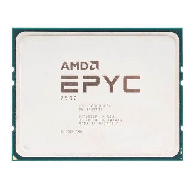 2nd Gen AMD EPYC 7502 64Cores 2.5Ghz  Server Processor For Dell R6515 Server