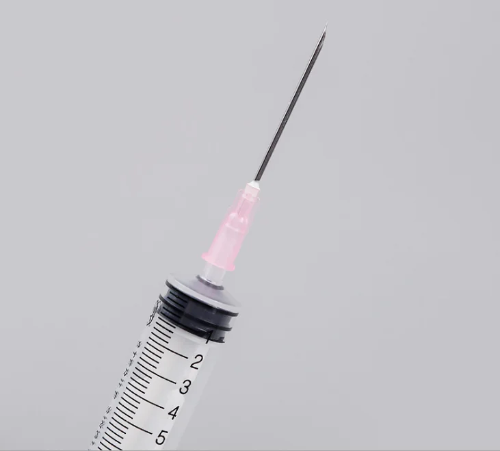 1ml 3ml 5ml 10ml 20ml 60ml disposable syringe with needle