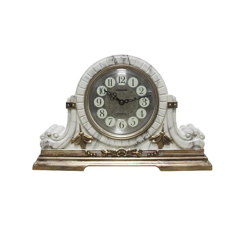 Europe antique mantel table clock fireplace 1333-11