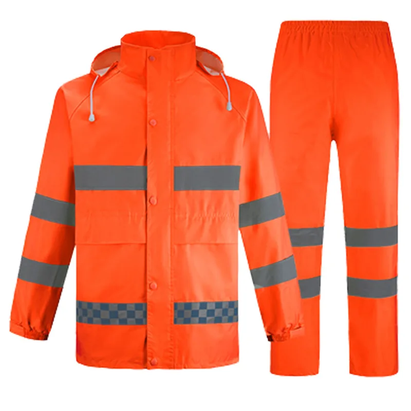 industrial reflective professional waterproof work suit work out clothes for men working clothes (1600712023451)