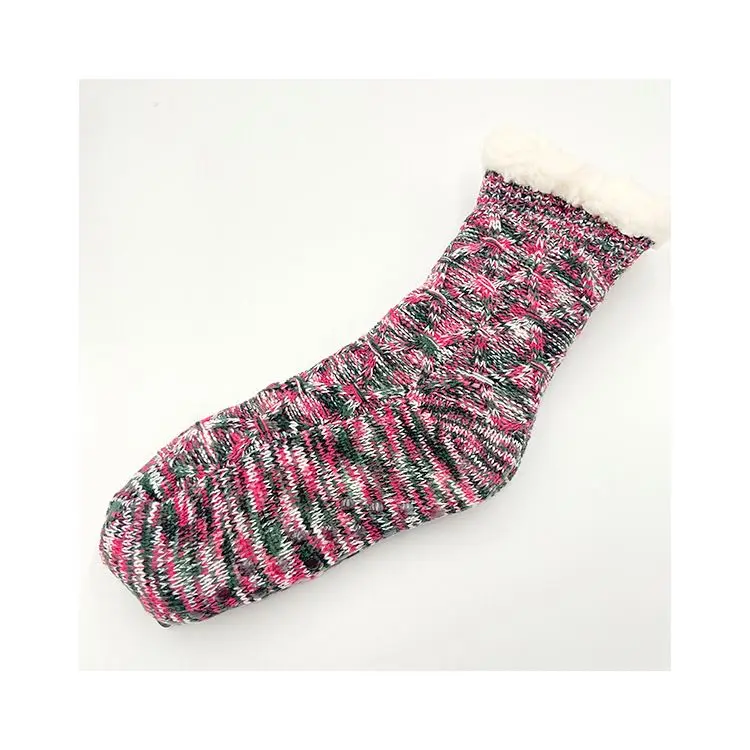 
2021 Manufacturer Cheap Thick Slipper Fuzzy Socks For Girls Home Wear 