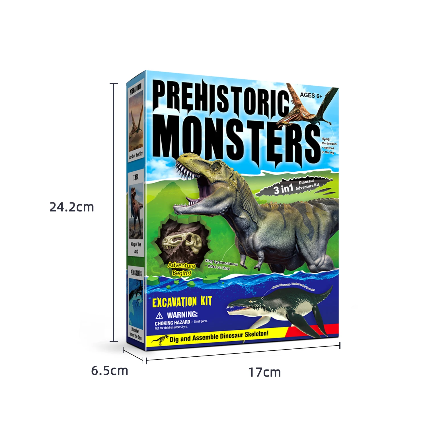 OEM Customized Logo DIY Dinosaur Toy Plastic Dino Dig Kit Educational Excavation Set for Kids Other Toys