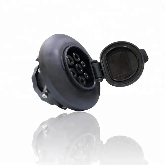 Type 2 connector 62196 EV charger outlet in China (CE standards,