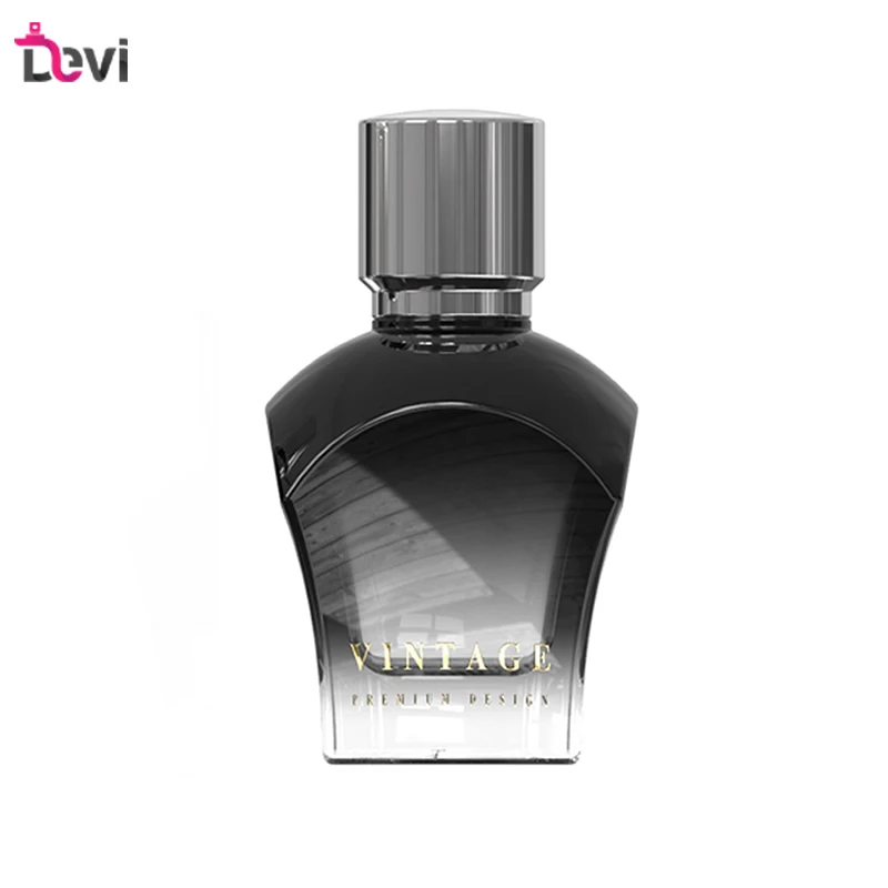 Devi New Design Glass Perfume Bottles 50ML Vintage Lady Mens Parfum Bottle Fragrance Spray Atomizer Empty Container Refillable