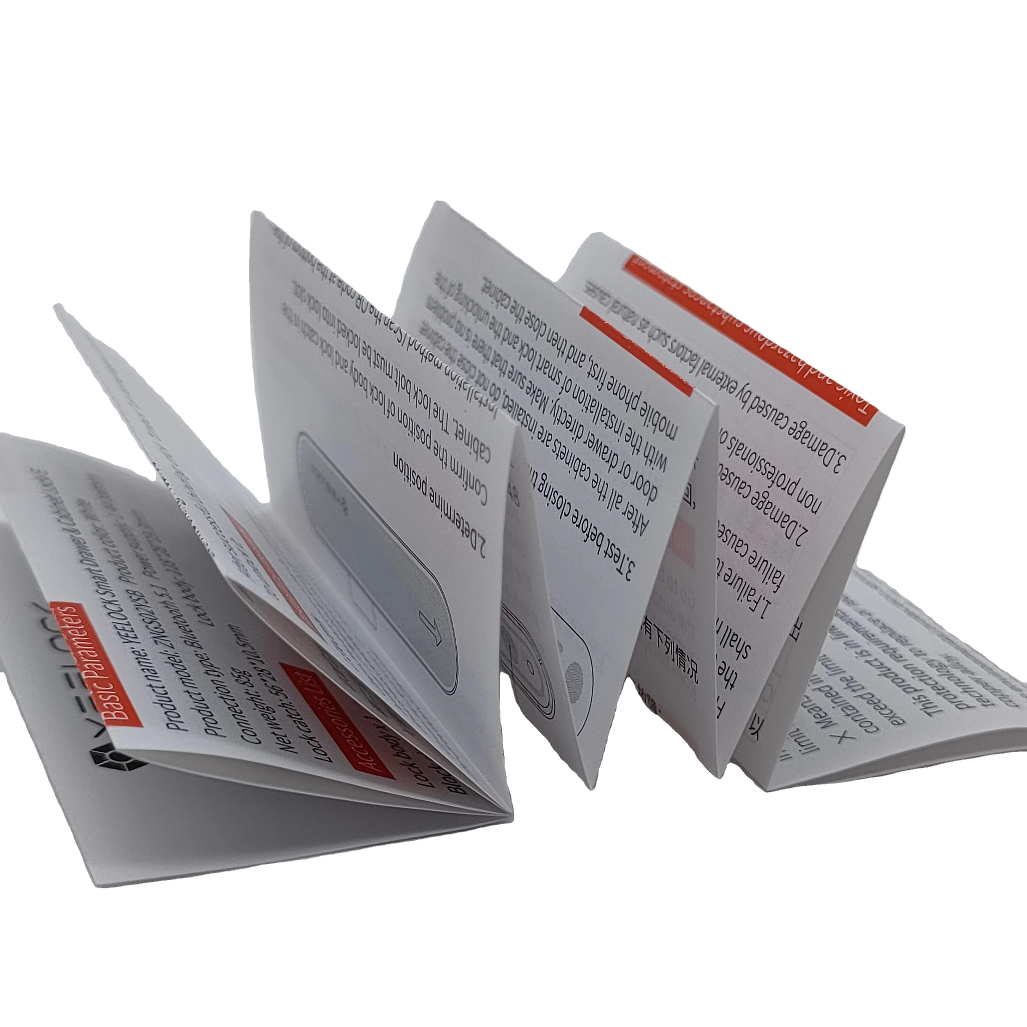 
Sell Well New Type User Guide Instructions Varnishing Custom Manual 