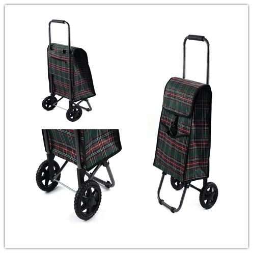 two wheels foldable shopping trolley for sales