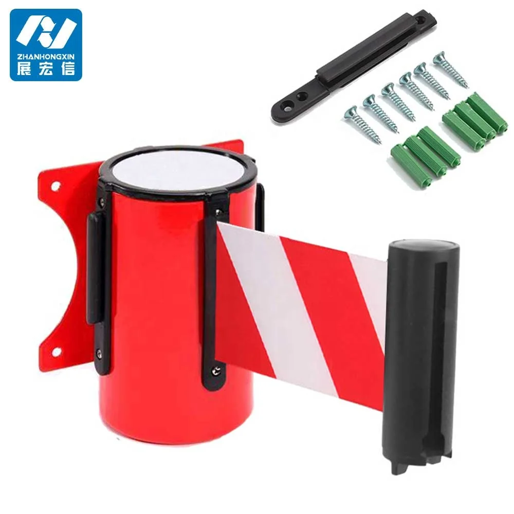 2024 High Quality Road Safety  Retractable Traffic Cone Belt