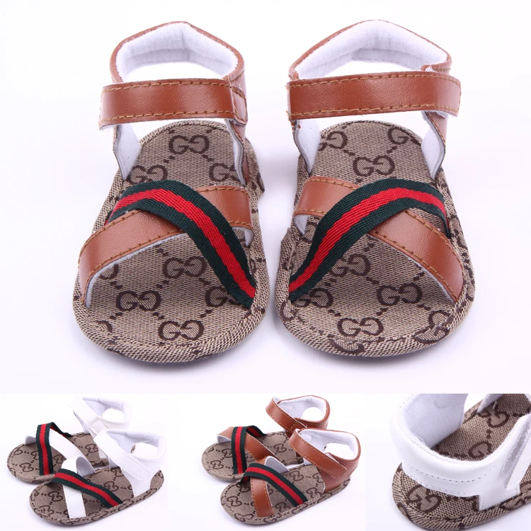 2021 New arrivals Fasion Newborn Soft Sole Boy Toddler Baby Sandals