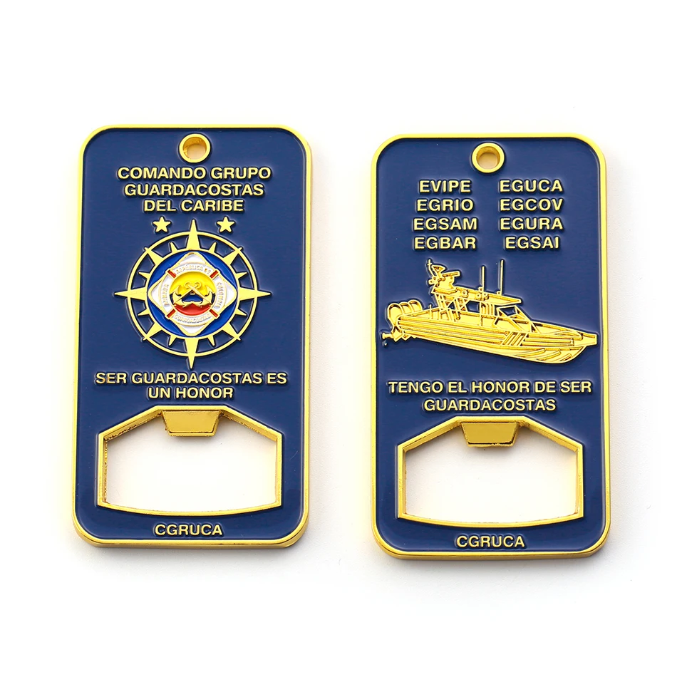 Multifunctional Metal Bar Bottle Opener Souvenir Custom Wine Opener Soft Enamel Bottle Opener with Magnet