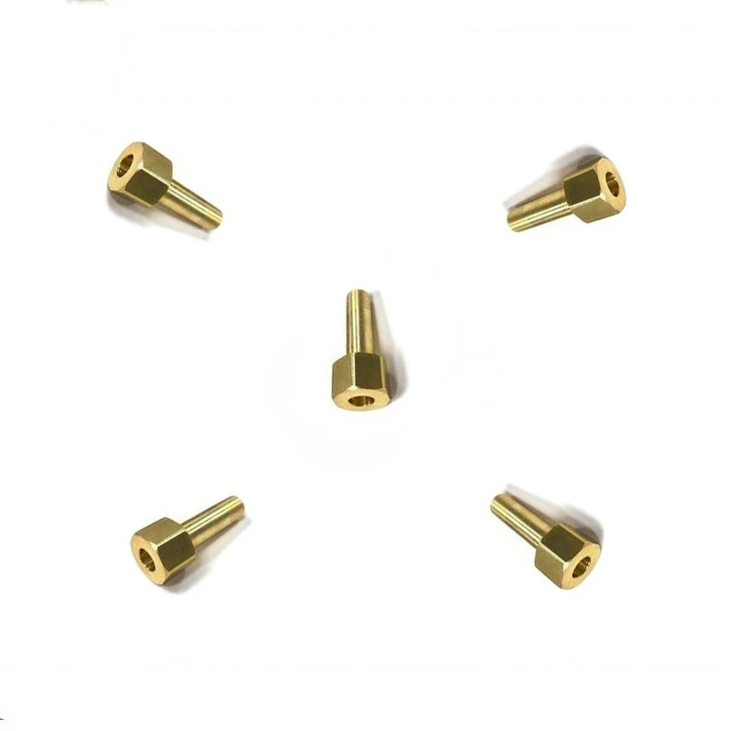 Brass Hex Bolt with Blind Hole