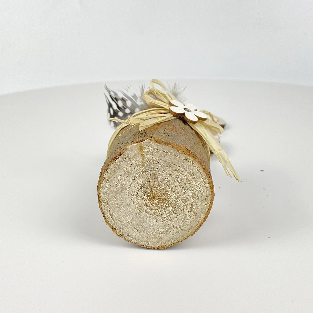 
Wholesale EASTER deacorative lovely pink bunny & Log post & easter egg Styling easter decoration 