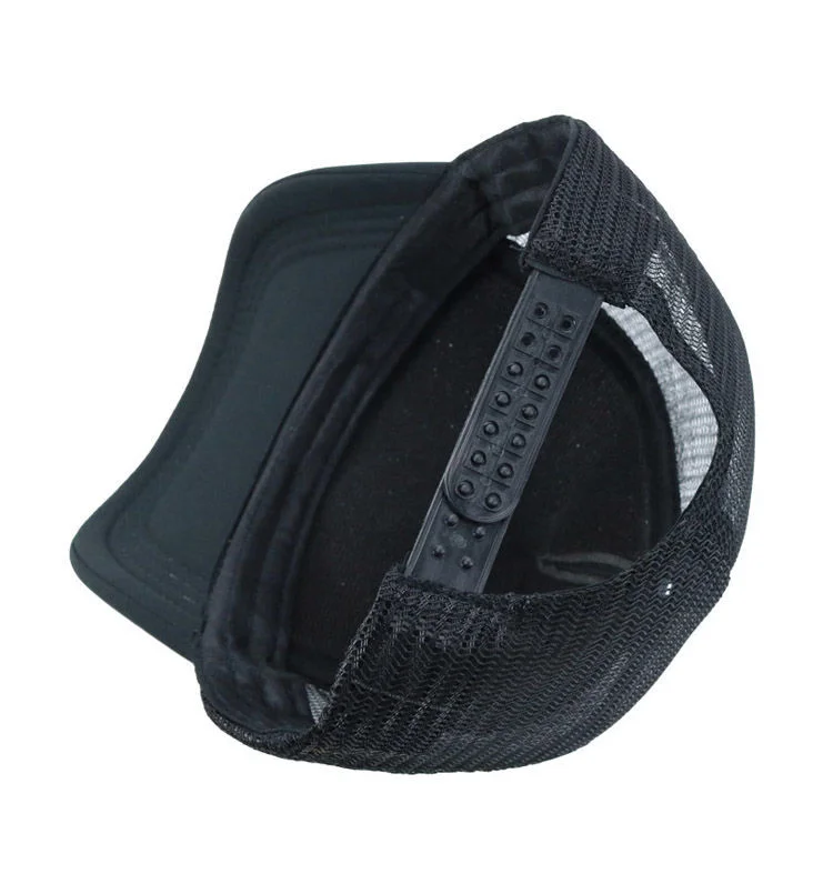 Gorra de beisbol sombrero polyester foam trucker hats custom logo 5 panel high crown mesh back trucker hats for men