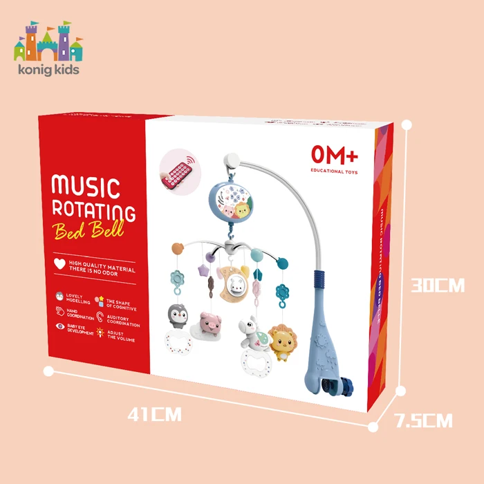 Konig Kids Remote Baby Musical Crib Mobile With Projector And Night Lights Crib Mobile Baby Toy