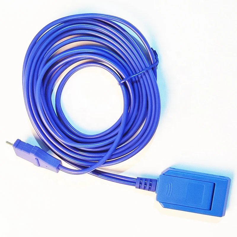 Electrocautery Negative Plate Connect Cable For Electrocautery REM Plug Bipolar