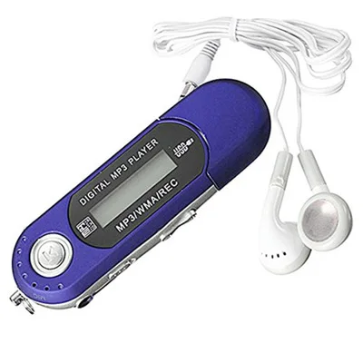  Лидер продаж цифровой MP3-плеер с FM-радио USB флэш-стиль портативный аудио музыка WMA звукозаписывающее устройство