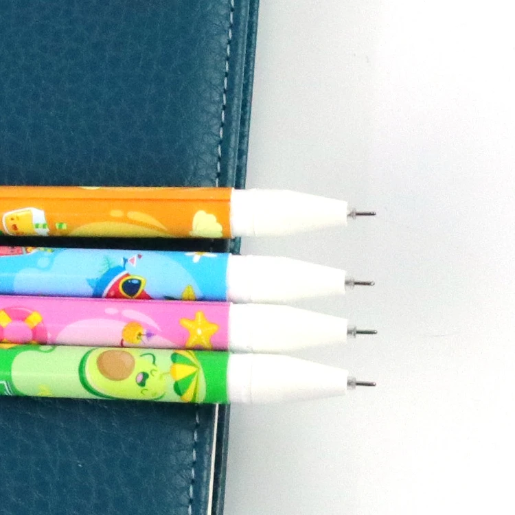 Yalong New Design Heat Erasable Pen Heat Transfer Film Holder Blue Ink 0.5mm Gel Pen Erasable Pen Statronery