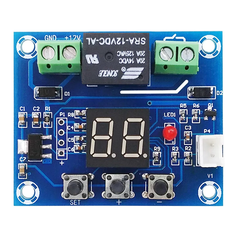 RDS Electronics- XH-M214 Soil Moisture Module Digital Display Soil Sensor Humidity Controller board