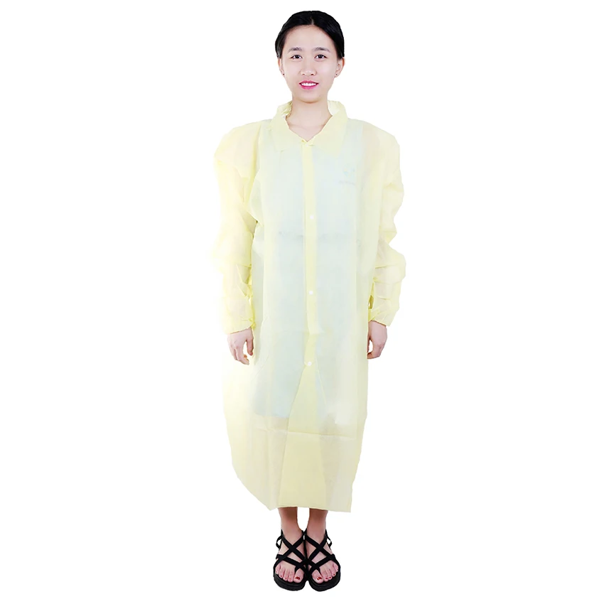 Disposable Lab Coats Medical Non Woven Disposable Non-sterile Gown Disposable Visitor gown