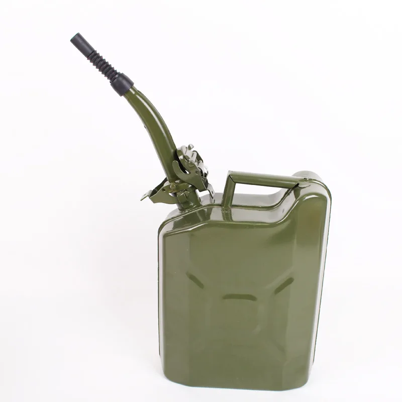 Hotsale 5/10/20 Liter Metal Jerry Can Portable Gasoline Oil Fuel Tank Jerry Can