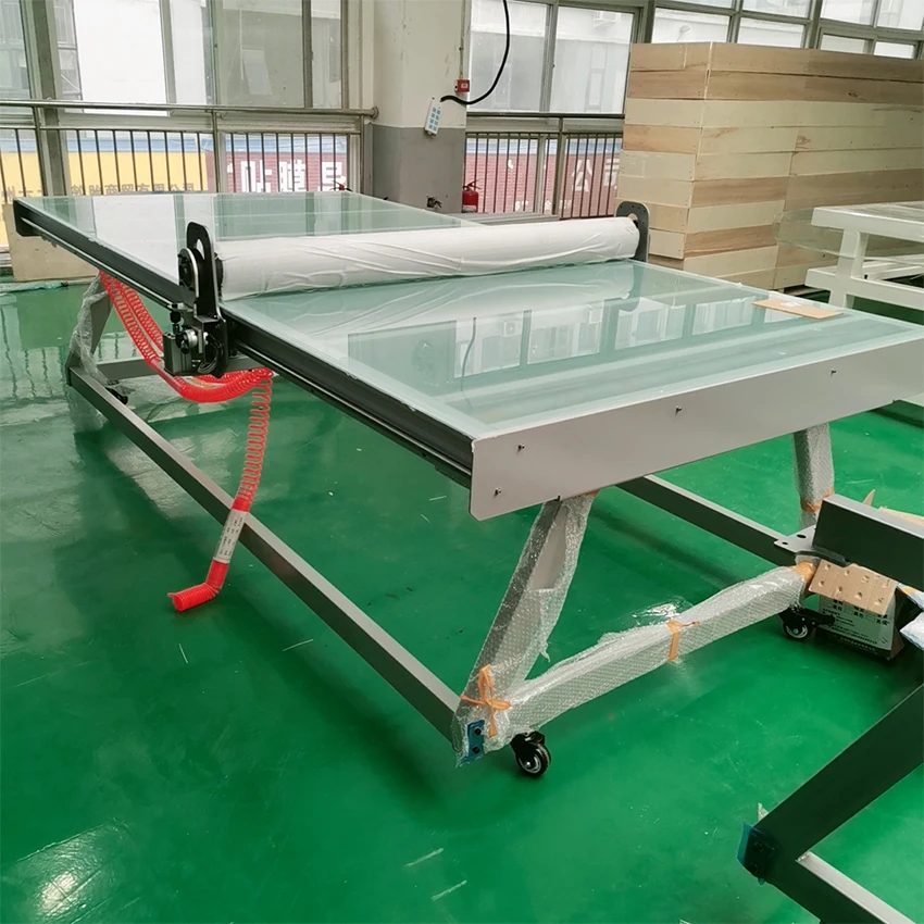 L1052 Flatbed Cold Laminating Applicator Laminator 1300mm 2500mm Flatbed Application Table for Sale