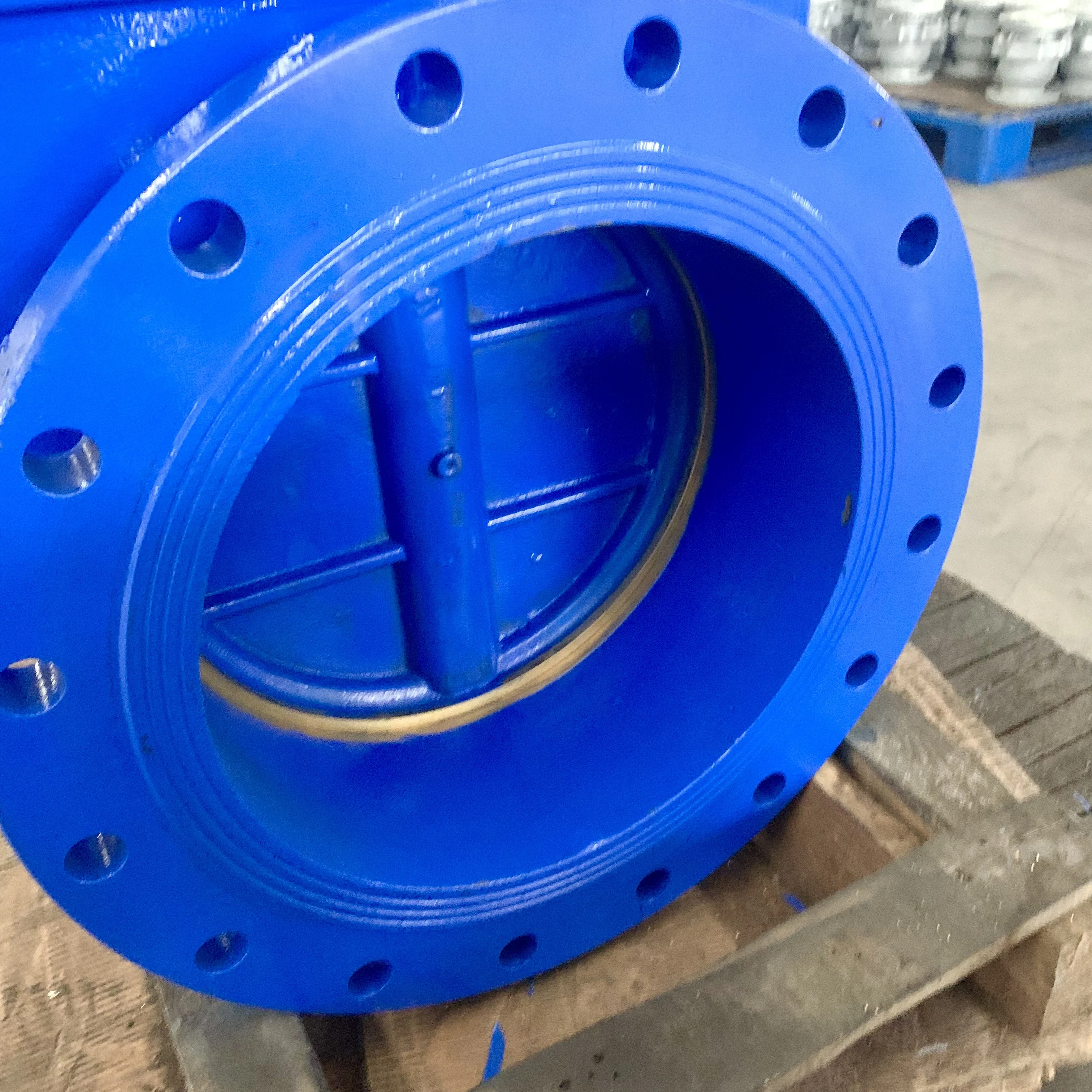 DIEN 1171N3352 Resilient Seated Gate Valve Big Size DN350-DN800 Manual Hydraulic Pneumatic Water High Temperature General Oil