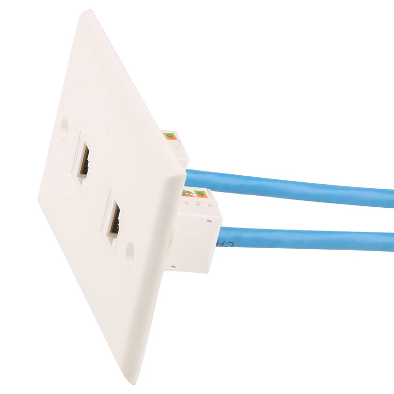 Лицевая панель в американском стиле с лицевой пластиной Rj45 сетевой кетстон Jack 114*70