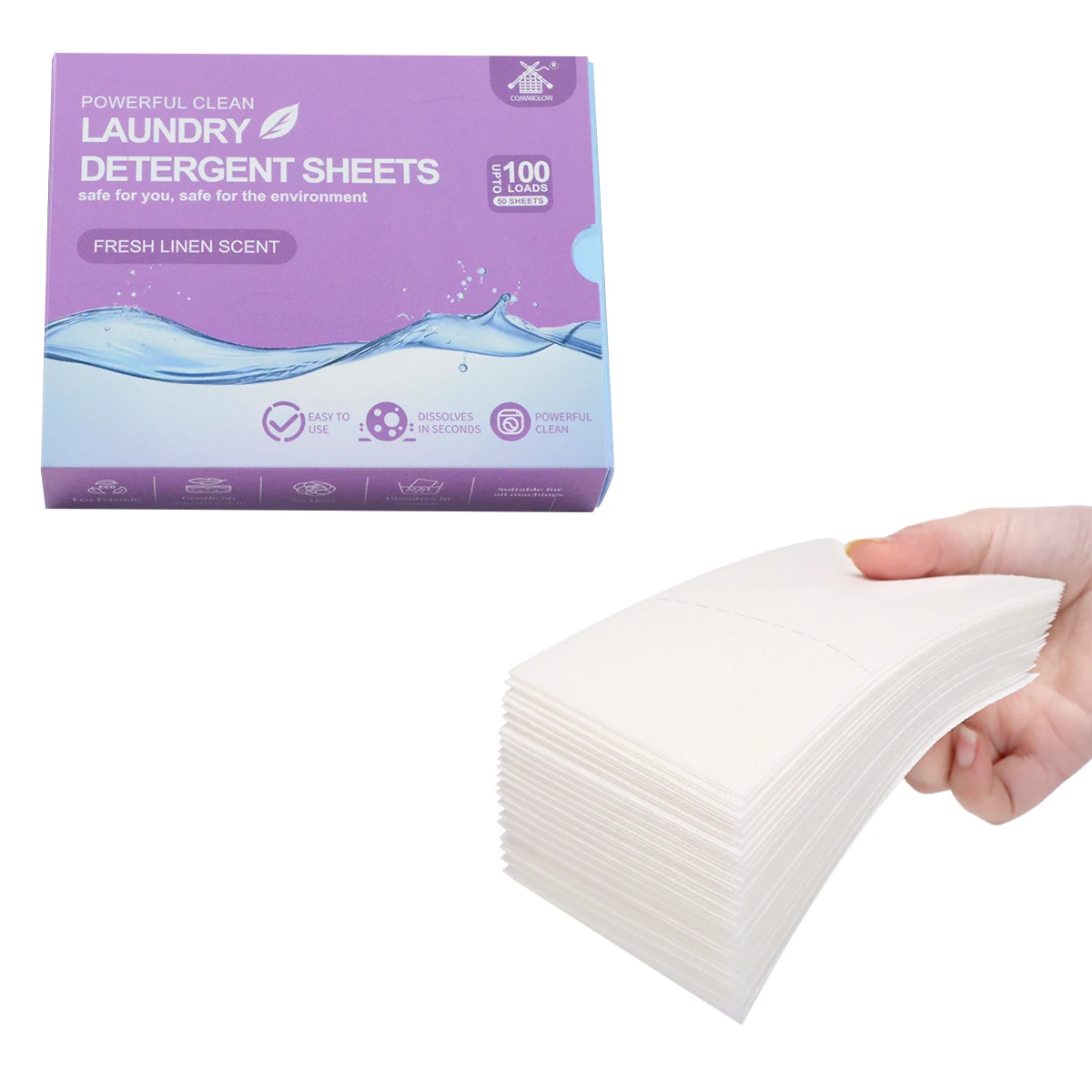 Free From Phosphates Unnecessary Additives More Environmental Than Laundry Detergent Powder Laundry Detergent Sheets for washer