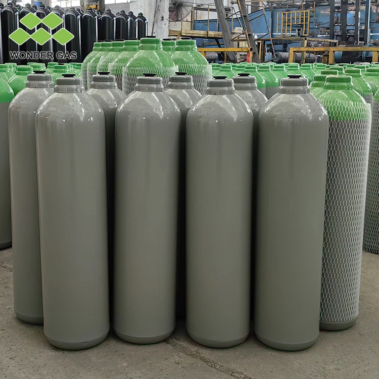 2L 8L 10L 13.4L 15L 25L 38L 40L 43.3L 45L 47L 50L 68L 82L Oxygen/Argon/Helium/Hydrogen/Nitrogen/CO2 Gas Cylinders