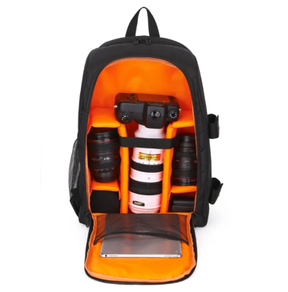 China factory wholesale large capacity custom camera backpack camera/video bags travel with