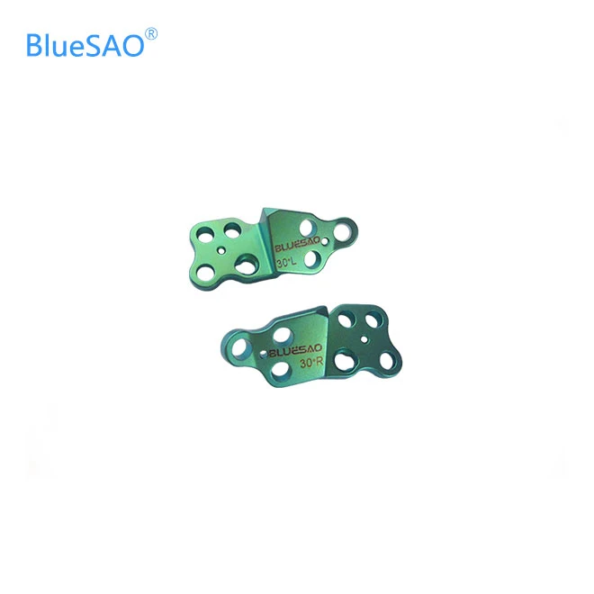 great quality bluesao veterinary orthopedic instruments Double Pelvic Osteotomy System titanium DPO plate 25 degree left&right