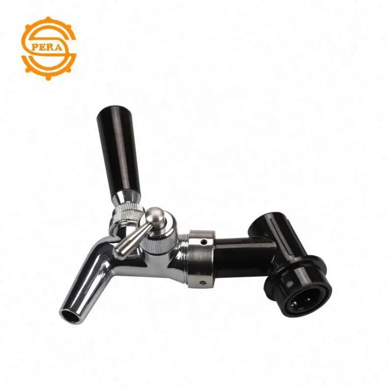 304 stainless steel beer  faucet flow control keg  with  handle for room