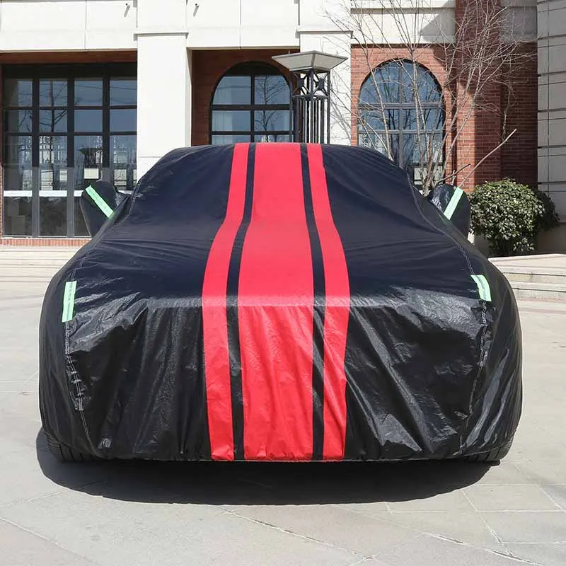 Hot Sale Waterproof Full Car Cover Automatic Car Cover Sun Protection Car Cover Outdoor For Wish Toyota