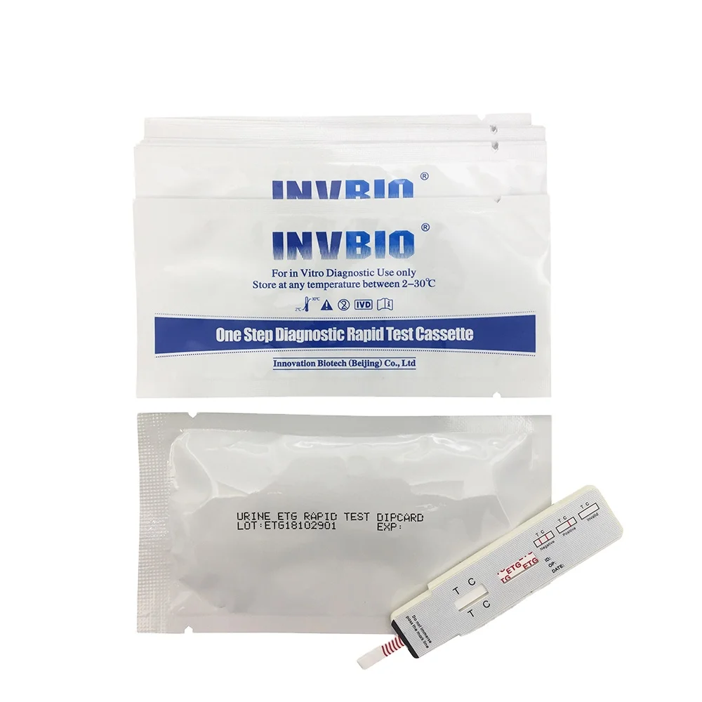 hot sale high accuracy ETG alcohol test urine dip