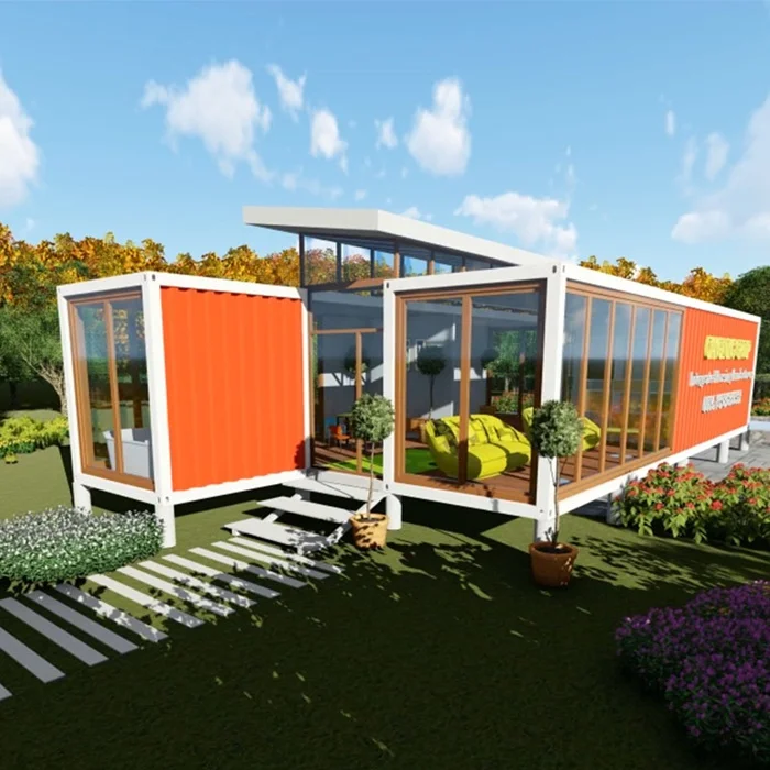 Luxury prefab container homes prefab house villa luxury