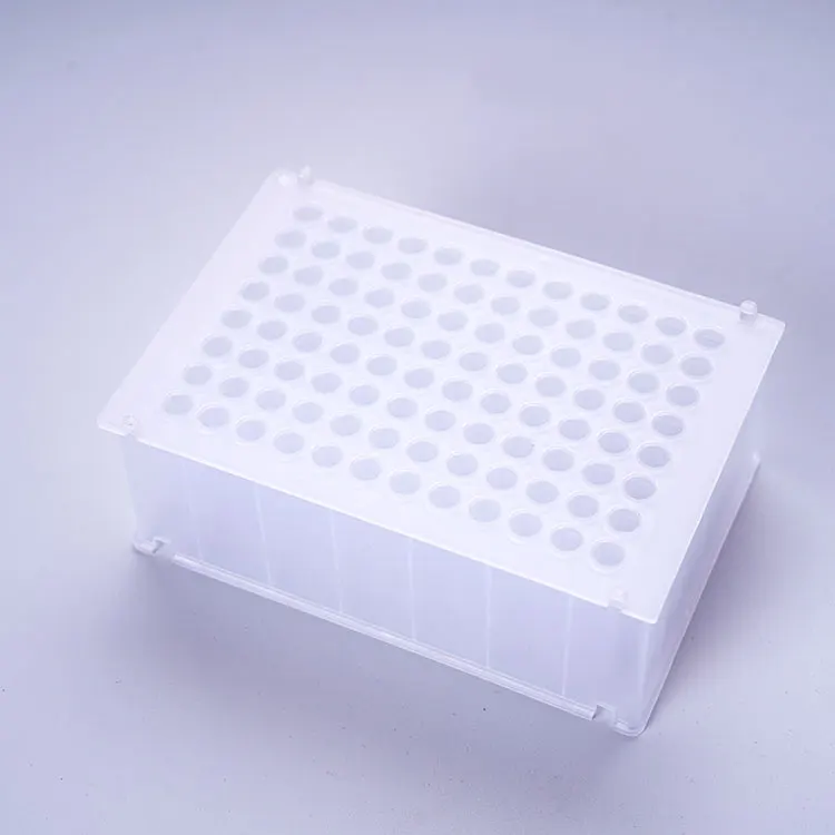 Фабричная поставка квадратный нижний 2,2 мл 96 хорошо ГЛУБОКАЯ ТАРЕЛКА фляга лаборатории Медицинские прозрачные бесплатно 3 лет коробка 200ul ISO