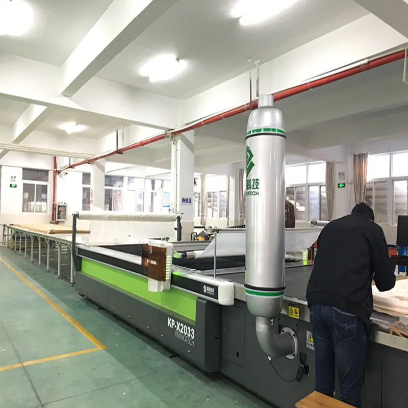 YINENGTECH Automatic intelligent soft cutting machine for various fabric