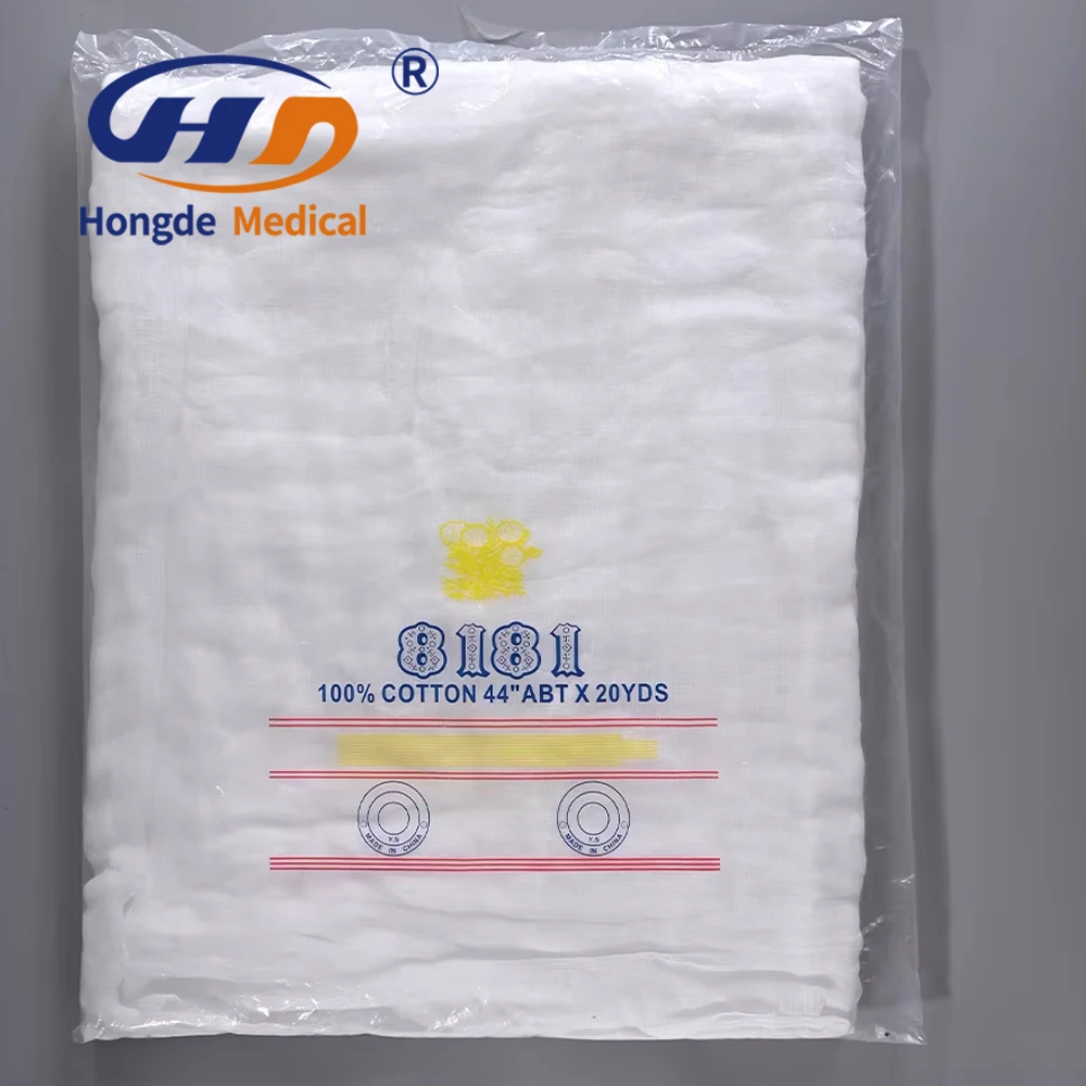 Cheap Wholesale Medical Pillow Type Gauze Roll Jumbo Gauze Roll Raw Cotton Material Gauze Roll