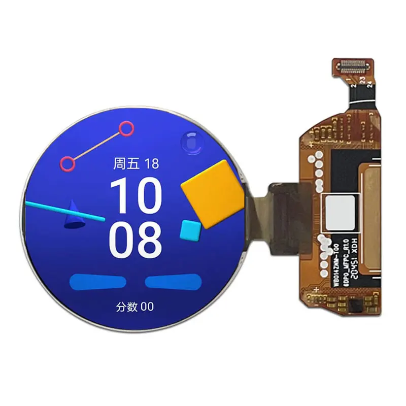 1 39 дюймов amoed HD круговой TFT ЖК-дисплей с интерфейсом SPI MIPI