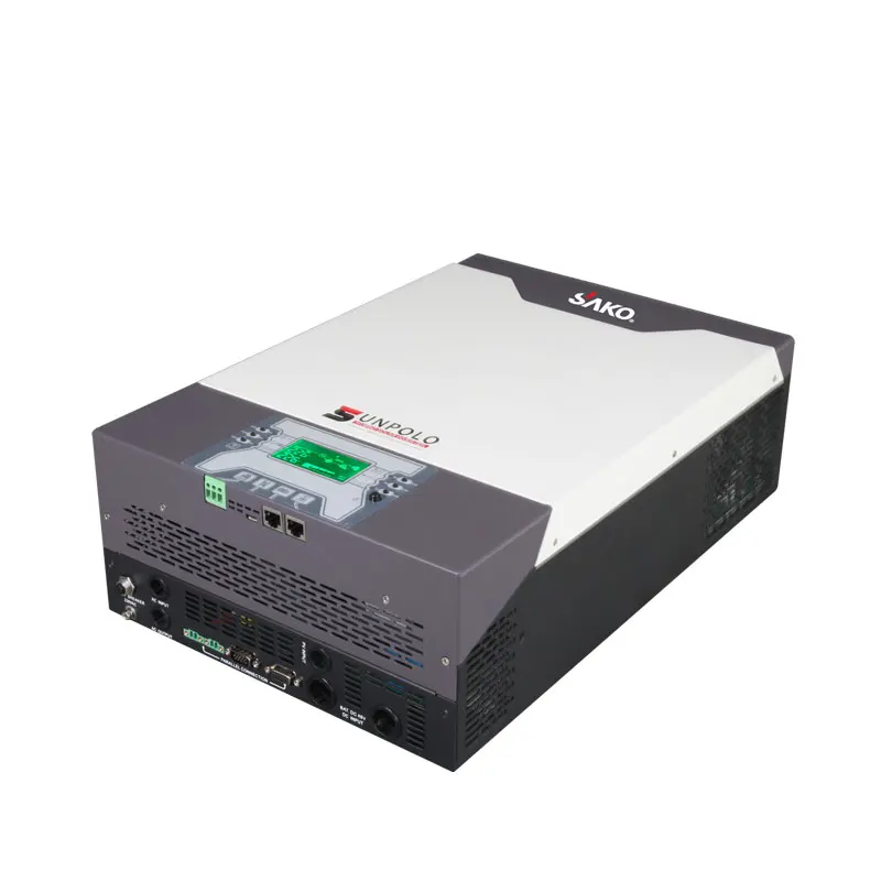  SAKO 1KW 2KW 3KW 3.5Kw 5.5KW 1600w 24v инвертор волны синуса с блок управления установкой на солнечной батарее домашний