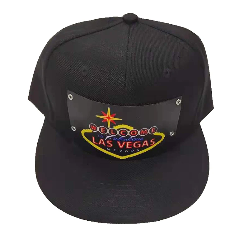 В наличии Высококачественная неоновая светодиодная крышка EL Cap со звуковой активацией черная