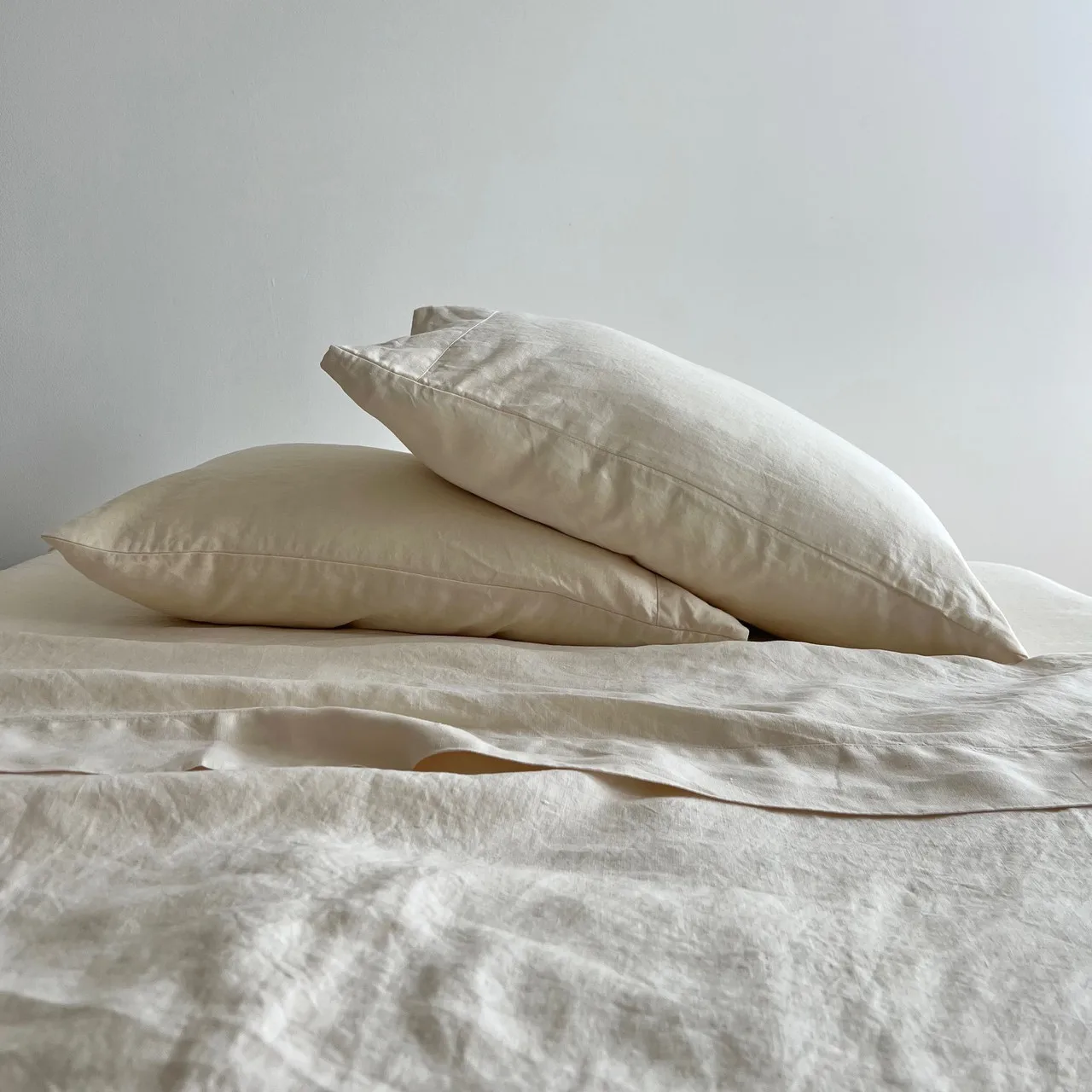 Oeko-tex custom color 100% french linen bedding pure flax linen bedding set duvet cover stone washed bedsheet set comforter set