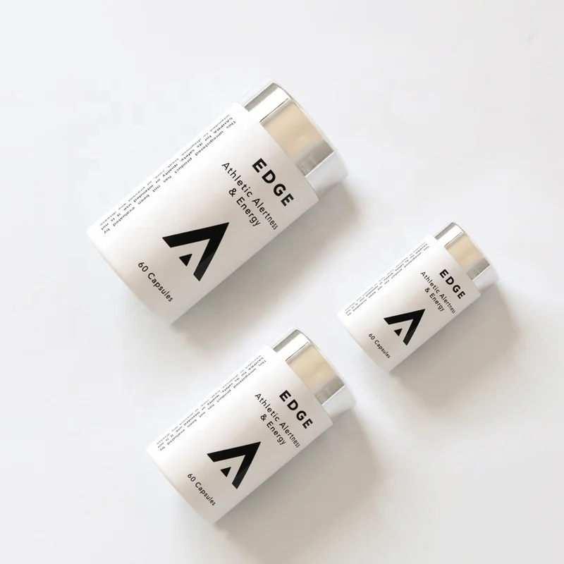 E-better Black /White 150CC 150ML Mini Capsule Packaging 200ml Pet Supplement Jar with Foil Seal For 60 pcs Vitamin