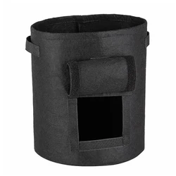 Mingyu wholesale custom low cost 5 / 7 / 10 Gallon breathable thicken fabric plant pots with handle for tree farms