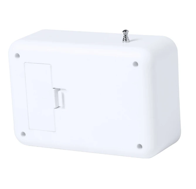 Smart Table Clocks With Radio New Design Home Decor Bamboo TOP FM Radio LCD Clock Alarm Clock