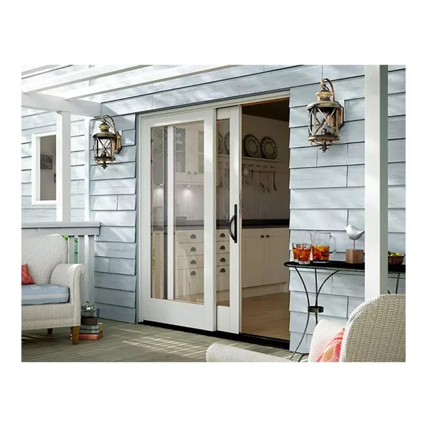 aluminum double glass sliding door