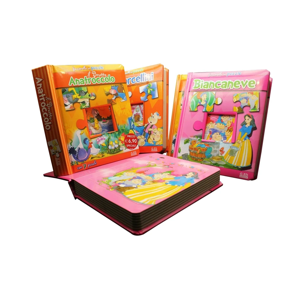 Custom Size 3D Pop-Up Learning Hardcover Board Book for Children Printed in A4 Offset Made from Art & Coated Paper